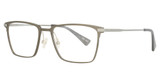 David Spencer Eyewear Eyeglasses Wilcox Gunmetal w/Silver/2731B