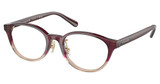 COACH Eyeglasses HC6152D RED BEIGE GRADIENT/5484