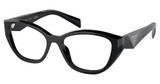 Prada Eyeglasses PR 21ZV BLACK/16K1O1