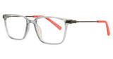 Flexon Eyeglasses FLEXON J4017 GREY CRYSTAL/RED/051