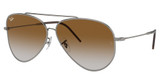 Ray-Ban RBR0101S AVIATOR REVERSE GUNMETAL/004/CB