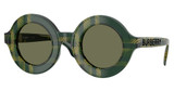 BURBERRY KIDS Eyeglasses JB4386 GREEN CHECK/412571