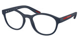 Prada Sport Eyeglasses PS 07PV MATTE BLUE/MAG1O1
