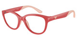 EMPORIO ARMANI KIDS Eyeglasses EK3002 SHINY CORAL/5380