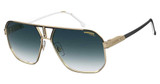 Carrera Eyeglasses CARRERA 1062/S BLK GOLD B/02M2