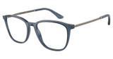Giorgio Armani Eyeglasses AR7250 TRASPARENT BLUE/6035