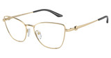 Armani Exchange Eyeglasses AX1063 SHINY PALE GOLD/6110
