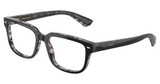 DOLCE & GABBANA Eyeglasses DG3380 BLACK ON GREY HAVANA/3403