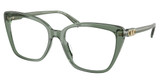 Michael Kors Eyeglasses MK4110U AVILA SMOKEY OLIVE TRANSPARENT/4022