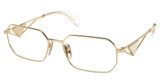 Prada Eyeglasses PR A53V PALE GOLD/ZVN1O1