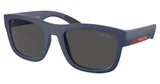 Prada Sport Eyeglasses PS 01ZS BLUE RUBBER/TFY06F