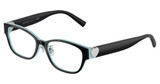Tiffany Eyeglasses TF2243D BLACK ON TIFFANY BLUE/8055