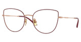 Vogue® Eyeglasses VO4298T TOP BORDEAUX/ROSE GOLD/5194