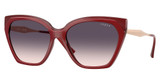 Vogue® Eyeglasses VO5521S TOP RED/OPAL RED/322136
