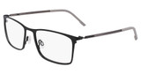 Flexon Eyeglasses FLEXON E1144 MATTE BLACK/GUNMETAL/002
