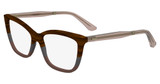 Calvin Klein Eyeglasses CK23545 STRIPED BROWN/GREY/ROSE/225