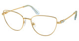 SWAROVSKI Eyeglasses SK1007 GOLD/4021