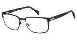 David Beckham Eyeglasses DB 1137 MTBLAKSIL/0124