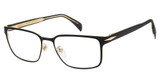 David Beckham Eyeglasses DB 1137 MT BK GD/0I46