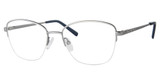 Adensco Eyeglasses AD 252 MTT BLUE M/0FLL