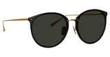 Linda Farrow Eyeglasses LFLC747S KINGS BLACK/YELLOW GOLD/GREY/032