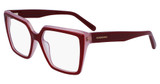 Ferragamo Eyeglasses SF2950N BURGUNDY/ROSE/614