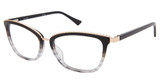 Nicole Miller Eyeglasses ST. MARKS GREY GRADIENT/C01