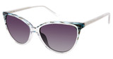 Nicole Miller Eyeglasses COVE CRYSTAL/C03