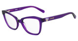 Moschino Love Eyeglasses MOL604 VIOLET/0B3V