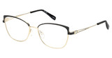 Pierre Cardin Eyeglasses P.C. 8856 GOLD BLCK_/0RHL