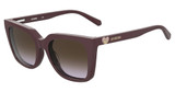 Moschino Love Eyeglasses MOL055/CS PLUM/00T7