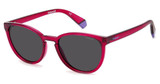 Polaroid Eyeglasses PLD 8047/S FUCHSIA/0MU1