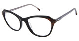 Champion Eyeglasses LYLA BLACK/BRWN/C01