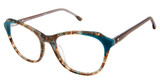 Champion Eyeglasses LYLA TEAL TORTOISE/C02
