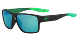 Nike Eyeglasses NIKE ESSENTIAL VENTURE M FQ4681 MATTE BLACK/RAGE GREEN PRISM W/033