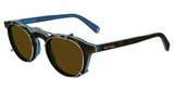 Paul Smith Eyeglasses PS24611CLIP-ON KEYES HAVANA/TURQUOISE/214