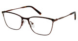 PHOEBE Eyeglasses P363 Brown/BRN