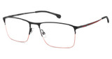 Carrera Eyeglasses CARRERA 8906 MT BLK RD/0BLX
