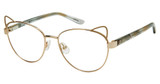 Juicy Couture Eyeglasses JU 959 RED GOLD R/0AU2