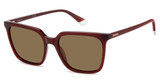 Polaroid Eyeglasses PLD 4163/S BURGUNDY_/0LHF