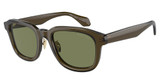 Giorgio Armani Eyeglasses AR8206 TRANSPARENT GREEN/60612A