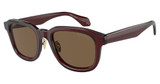 Giorgio Armani Eyeglasses AR8206 TRASPARENT BROWN/606273