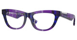Burberry Eyeglasses BE2406U CHECK VIOLET/4113