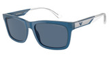 Emporio Armani Eyeglasses EA4224 SHINY OPALINE BLUE/609280