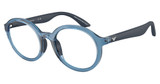 EMPORIO ARMANI KIDS Eyeglasses EK3005 SHINY TRANSPARENT BLUE/6210