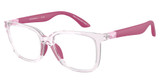 EMPORIO ARMANI KIDS Eyeglasses EK3006 SHINY TRANSPARENT PINK/6139