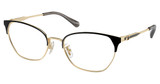 COACH Eyeglasses HC5169 SHINY LIGHT GOLD / BLACK/9436