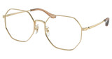 COACH Eyeglasses HC5174D SHINY LIGHT GOLD/9005