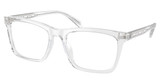 COACH Eyeglasses HC6238U TRANSPARENT CLEAR/5111