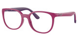 Ray-Ban Youth Eyeglasses RY1631 FUCSIA ON RUBBER VIOLET/3933